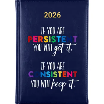 Kalendář Knižní kalendář 2026 A5 modrý