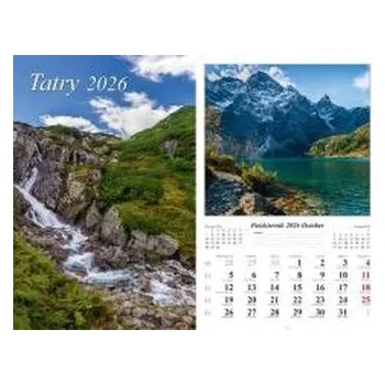 Kalendář Kalendarz 2026 ścienny Tatry (pl, 2000, Radwan)