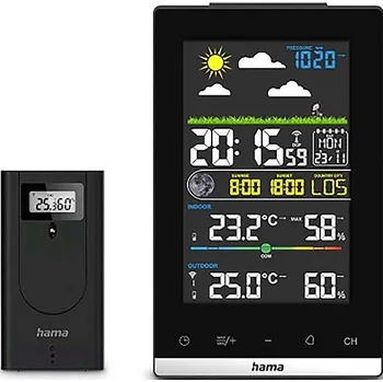 Meteostanice Hama 00222239 černá