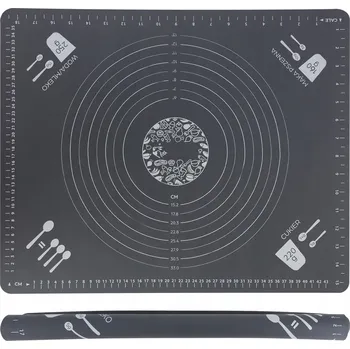 Kuchyňský vál SILIKONOVÝ VÁL VELKÁ MATA POD TĚSTO DO KUCHYNĚ S MĚŘÍTKEM