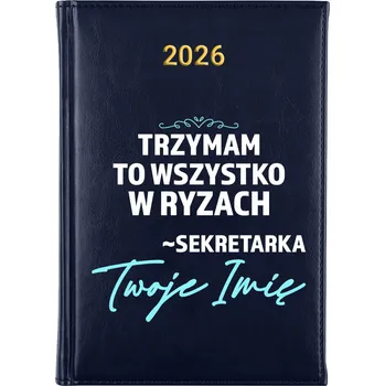 Kalendář Knižkový kalendář 2026 A5 FunnyCase modrý