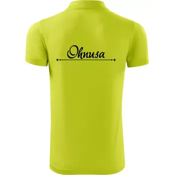 Pánská košile Staročeština - Ohnusa - nestoudník, hanebník, nemrava - Polokošile Victory sportovní (dresovina) - M ( Limetková )