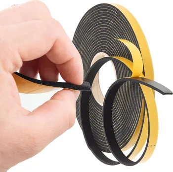 Lepicí páska EPDM membrána těsnicí páska pro spoje 4 mm samolepicí flexibilní