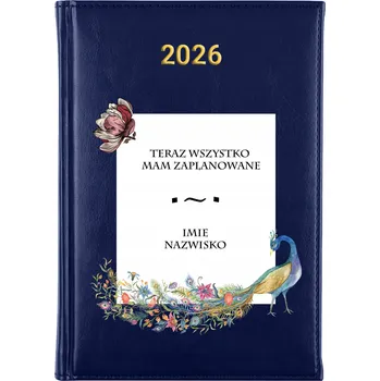 Kalendář Knižní kalendář 2026 A5 modrý