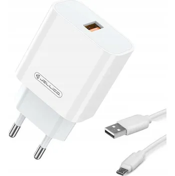 VELMI RYCHLÁ NABÍJEČKA 22,5W + KABEL Micro USB - USB-A JELLICO AK165
