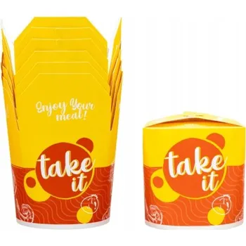 Jednorázové nádobí Kebab box 750ml 50 Ks balení s sebou Bez poplatku SUP