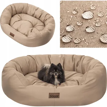 Pelíšek pro psa Pelíšek Doggy psy béžový 75 cm x 60 cm