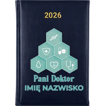 Kalendář Knižkový kalendář 2026 A5 FunnyCase modrý