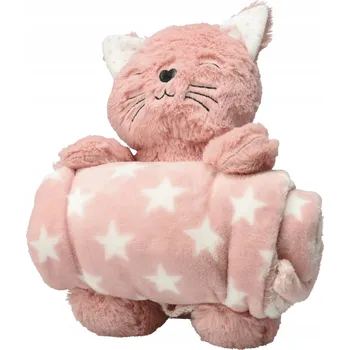 Obraz Deka Home Styling Collection polyester 75 cm x 100 cm růžová