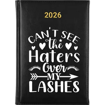 Kalendář Knižkový kalendář 2026 A5 černý