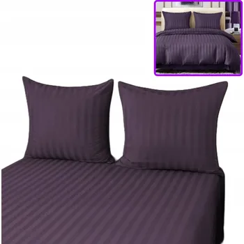 Povlečení Luxusní povlečení DAMAŠEK 200x220 FIALOVÉ – exkluzivní design a STYL