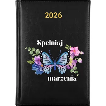 Kalendář Knižkový kalendář 2026 A5 černý