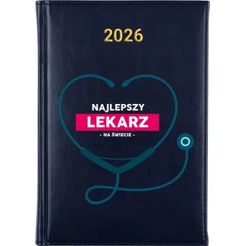 Kalendář Knižkový kalendář 2026 A5 FunnyCase modrý