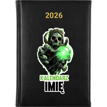 Kalendář Knižkový kalendář 2026 A5 černý
