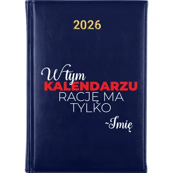 Kalendář Knižní kalendář 2026 A5 modrý