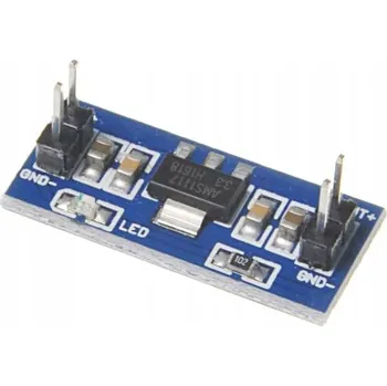 Zabezpečení domácnosti Mini Moduł Zasilania Pro Elektronické Obvody AMS1117 3,3V 800mA LED