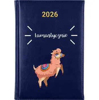 Kalendář Knižní kalendář 2026 A5 modrý