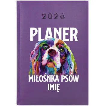 Kalendář Knihový kalendář 2026 A5 fialový