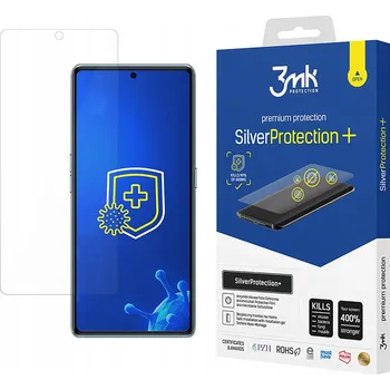 Pouzdro na mobilní telefon Antimikrobiální ochranná fólie na displej Hafury Meet 3mk SilverProtection+