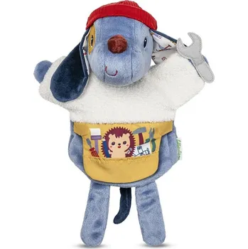 plyšák Lilliputiens - maňásek na ruku - pejsek Jules