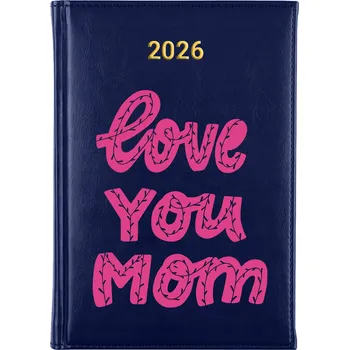 Kalendář Knižní kalendář 2026 A5 modrý