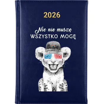 Kalendář Knižní kalendář 2026 A5 modrý