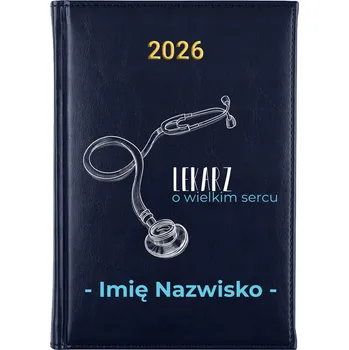 Kalendář Knižkový kalendář 2026 A5 FunnyCase modrý