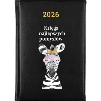 Kalendář Knižkový kalendář 2026 A5 černý