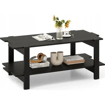 Konferenční stolek Konferenční stolek Costway obdélníkový 115 x 59 x 46 cm černý