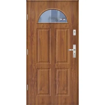 Vchodové dveře KMT KMT 54 PLUS model 2s 90/197/54 L bílá