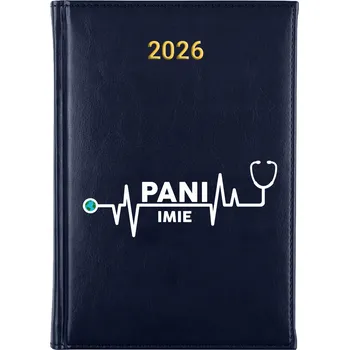 Kalendář Knižkový kalendář 2026 A5 FunnyCase modrý