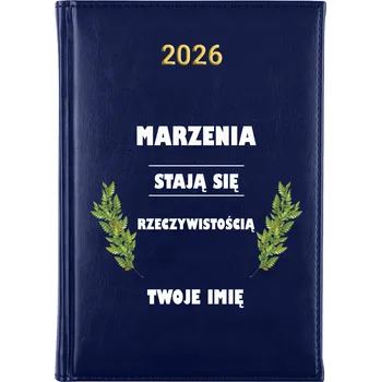 Kalendář Knižní kalendář 2026 A5 modrý