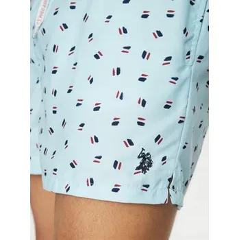 Pánské plavky Pánské plavky U.S. Polo Assn. modré kraťasy L polyester