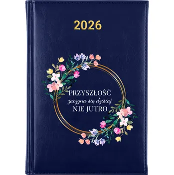 Kalendář Knižní kalendář 2026 A5 modrý