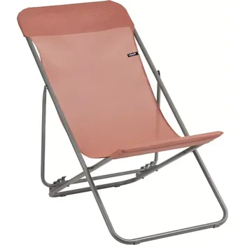 Zahradní lehátko Profi polohovací lehátko HELIO oranžová Brique