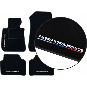 autokoberec VELUROVÉ AUTOKOBERCE BMW iX2 U10 (2023-...) - GRAFITOVÉ + 4x VÝŠIVKA