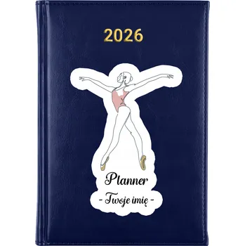 Kalendář Knižní kalendář 2026 A5 modrý