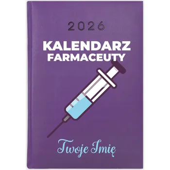 Kalendář Knihový kalendář 2026 A5 fialový