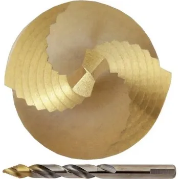 Vrták Vrták 12,00 - 151/101 DIN 338RGSHSSCo5TiN Lesklý, typ Gold Step