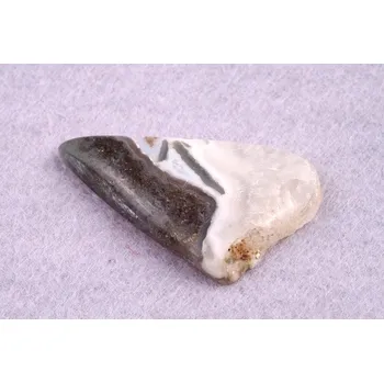 Přírodní kámen Kabošon Moss Druzy Quartz č.5611 (43x25x6mm)