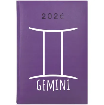 Obraz Knihový kalendář 2026 A5 fialový