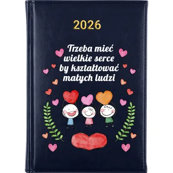 Kalendář Knižkový kalendář 2026 A5 FunnyCase modrý