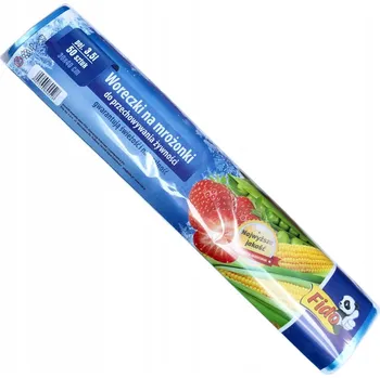 Pytle na odpadky Sáčky do mrazáku Fido 30x40 cm 3,5 l modré 50 ks