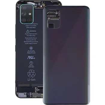 Náhradní díl pro mobilní telefon VSECHNONAMOBIL 23453 Zadní kryt (kryt baterie) Samsung Galaxy A51 černý