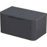 Oltens Hamnes skříňka 80x46x39 cm pod umyvadlo závěsná černá 60023300