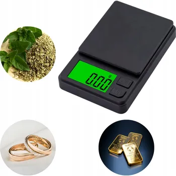 Kuchyňská váha KAPESNÍ DIGITÁLNÍ VÁHA NA ŠPERKY 500g / 0,01g