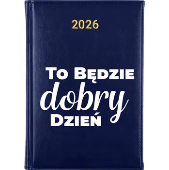 Kalendář Knižní kalendář 2026 A5 modrý