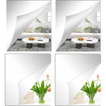 Zrcadlo Zrcadlo Bedee nástěnné čtverec 300 x 300 mm