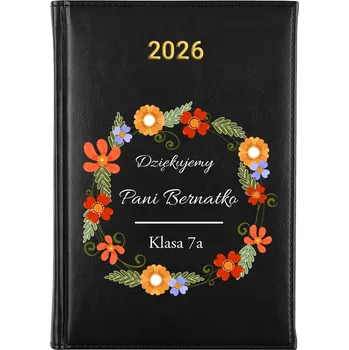 Kalendář Knižní kalendář 2026 A5 FunnyCase černý