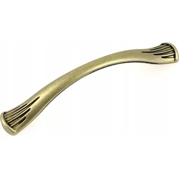 Nábytkové kování NÁBYTKOVÁ ÚCHYTKA PRO KUCHYŇSKÝ NÁBYTEK RETRO STARÝ UR15 GAMET STARÉ ZLATO 96